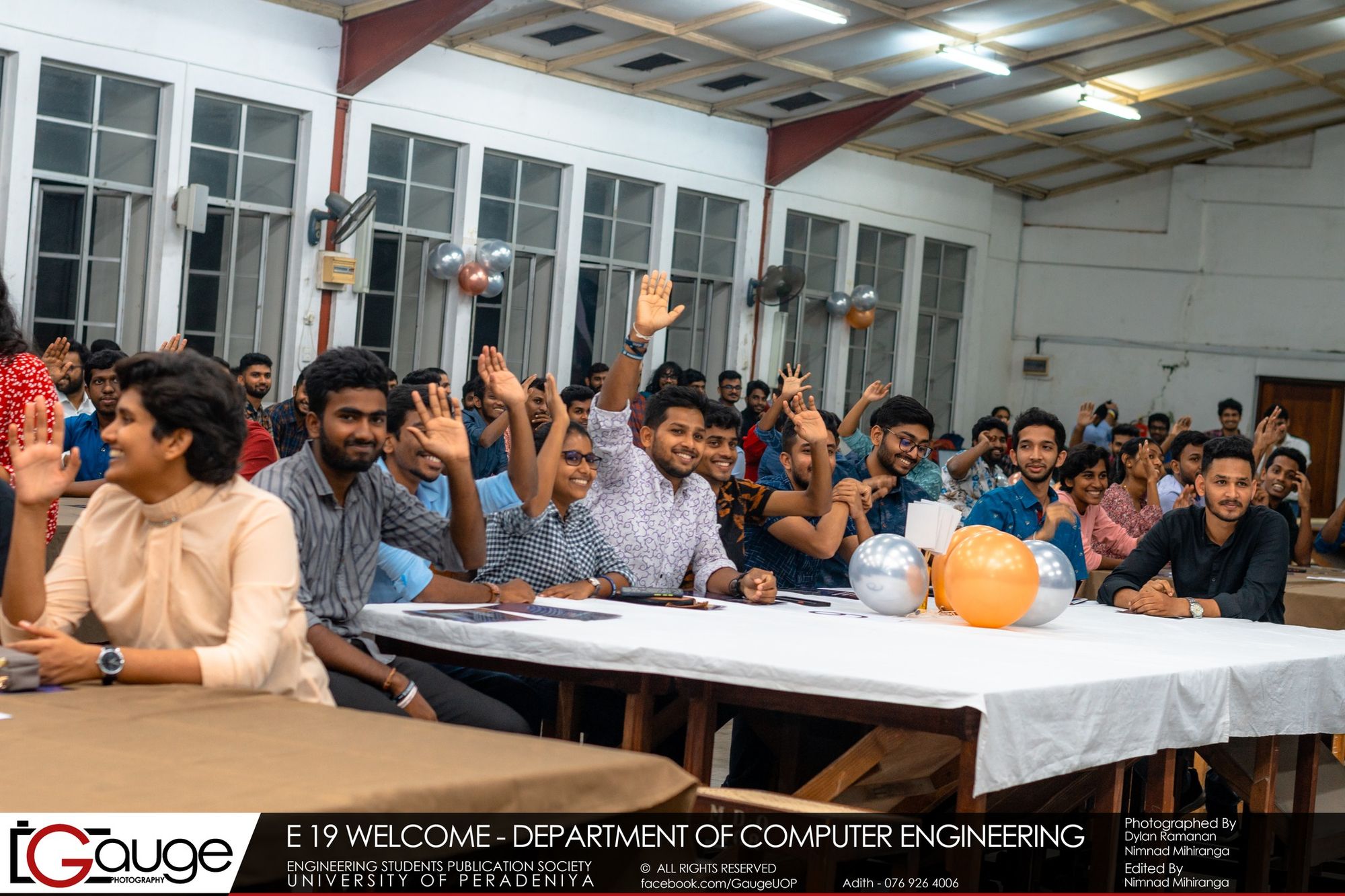 Departmental Welcome Party for E19 Computer Engineering Students