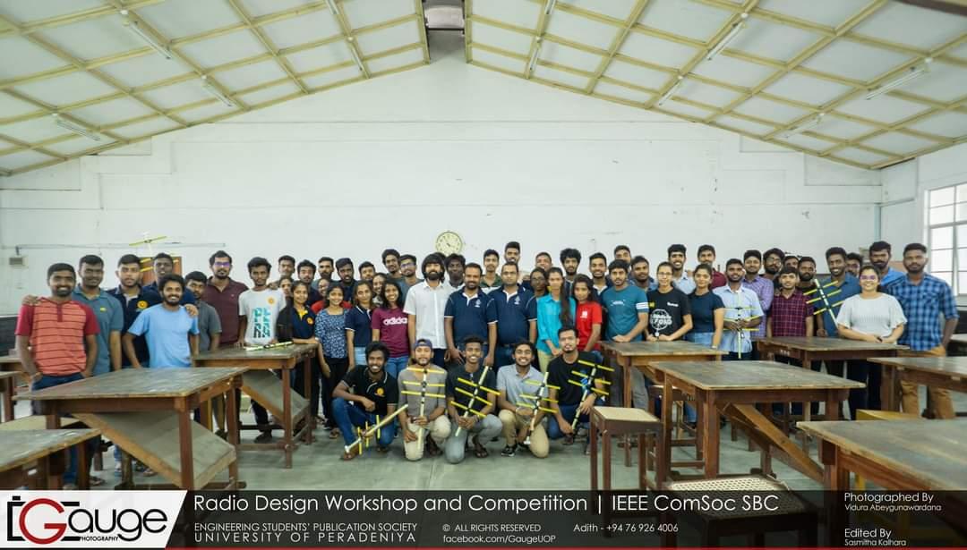 IEEE ComSoc SBC UoP collaborated with the Radio Society of Sri Lanka for the event “TuneIT” - a Radio Design Workshop & Competition